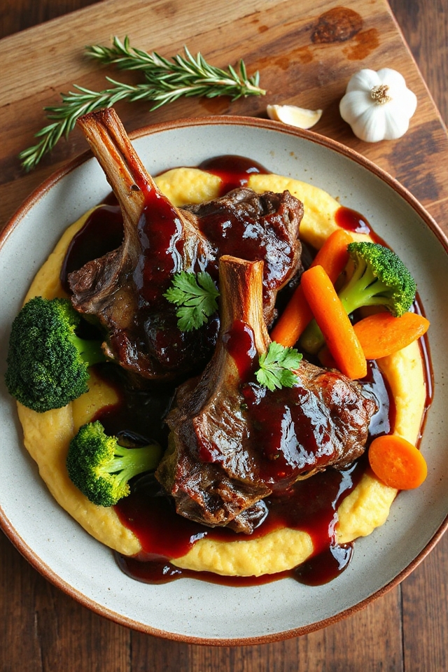 braised lamb shanks recipe