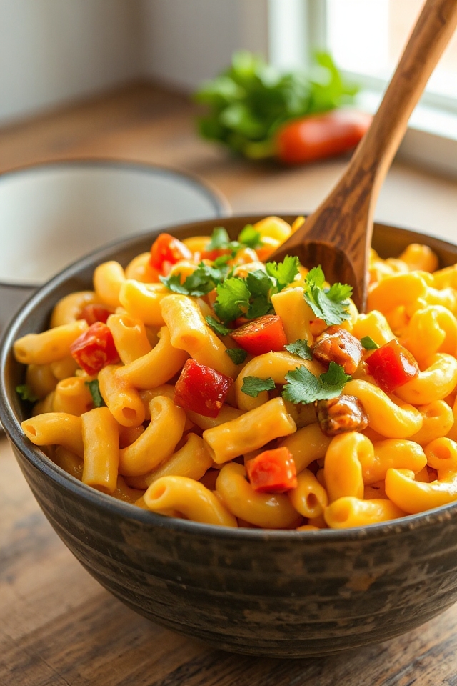 cheesy mac with rotel