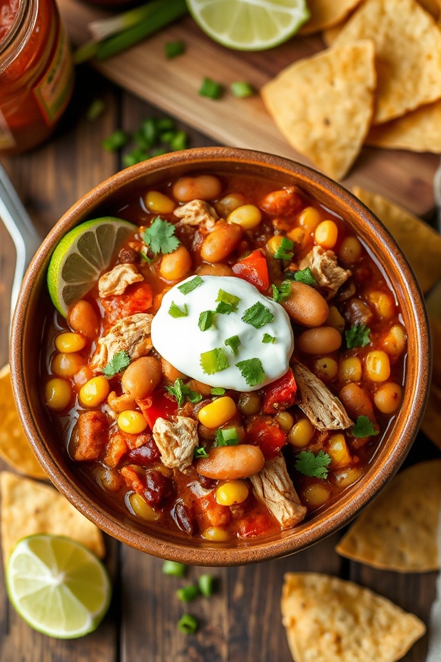 chicken and corn chili