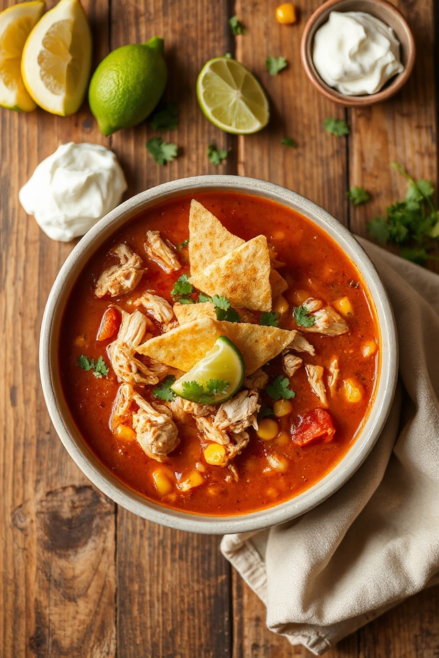 chicken tortilla soup recipe