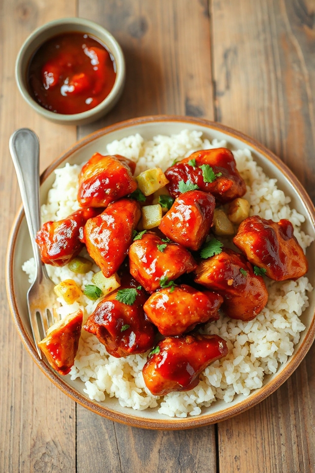 cranberry bbq chicken recipe