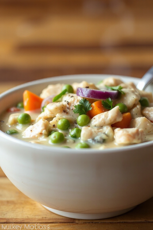 creamy chicken alfredo stew