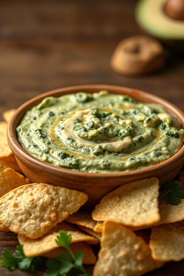 creamy spinach artichoke dip