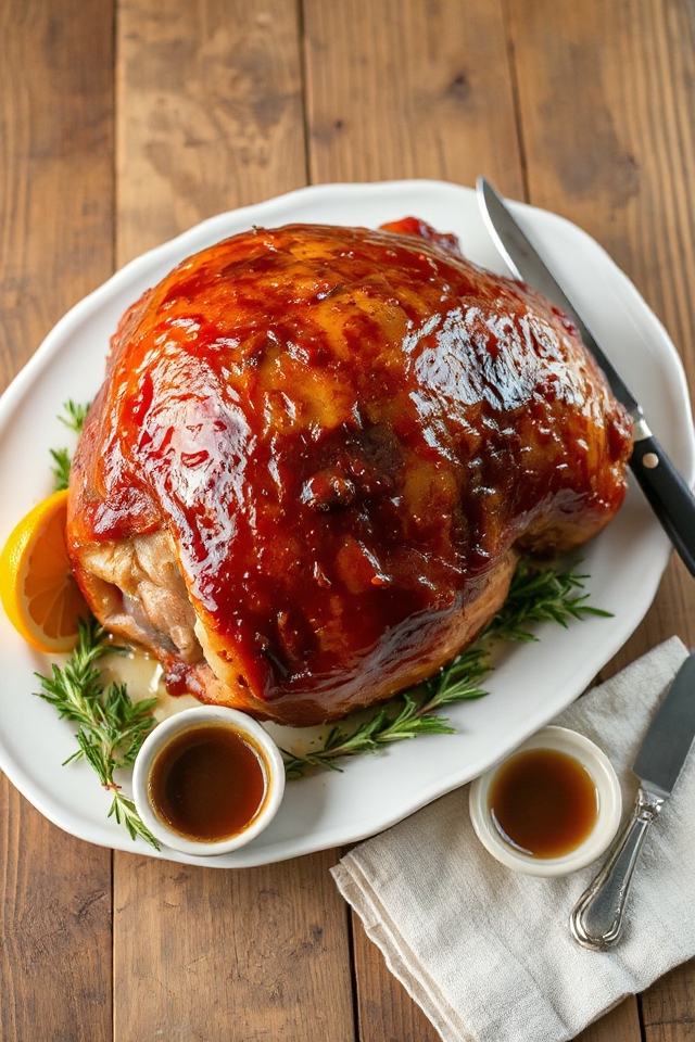 delicious slow cooker ham