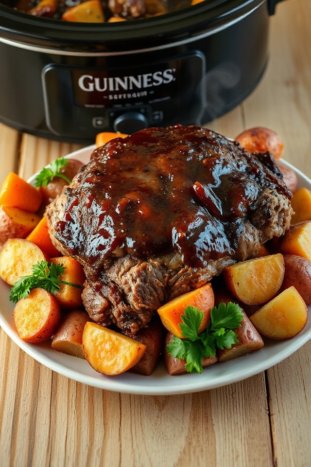 guinness stout slow cooker roast