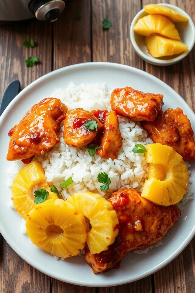 hawaiian chicken slow cooker