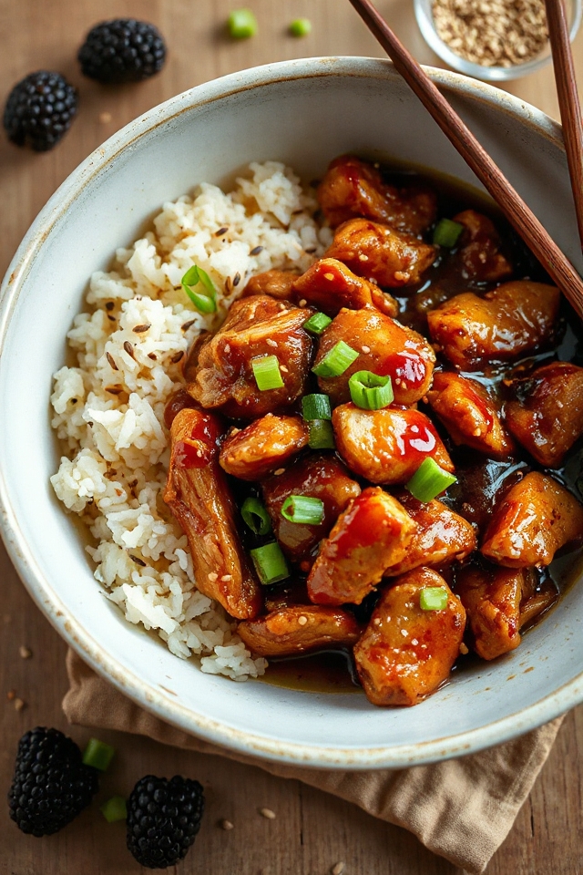 honey garlic chicken recipe