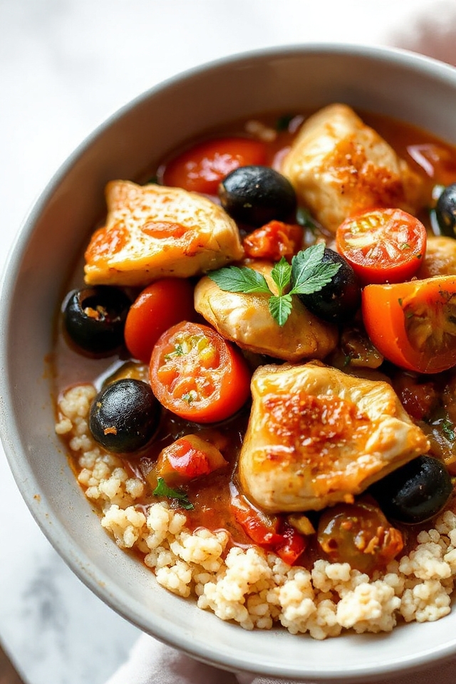 mediterranean chicken stew recipe