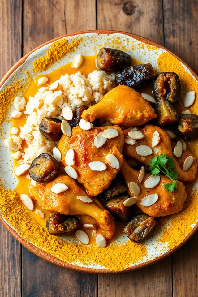 moroccan chicken with dates