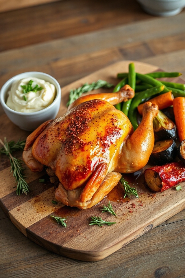 paprika seasoned slow cooker chicken