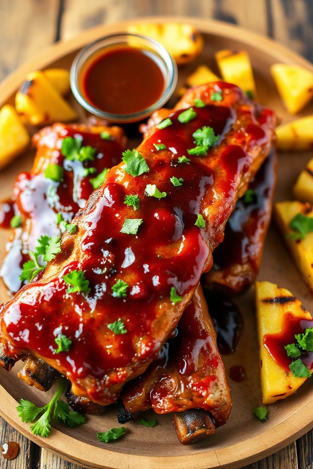 pineapple bbq ribs recipe