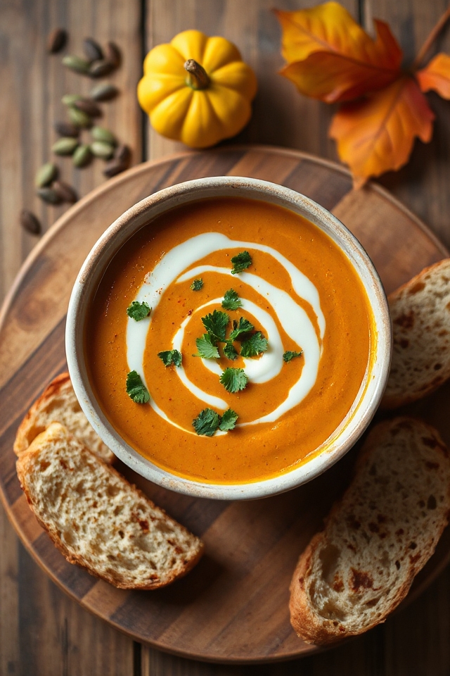 pumpkin curry soup recipe