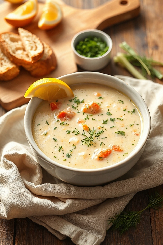 salmon chowder slow cooker