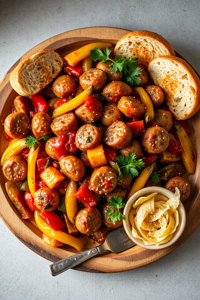 sausage and peppers slow cooker