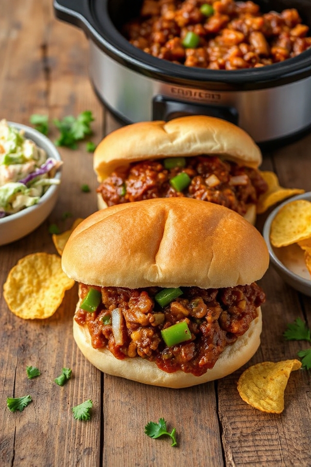sausage filled slow cooker delight