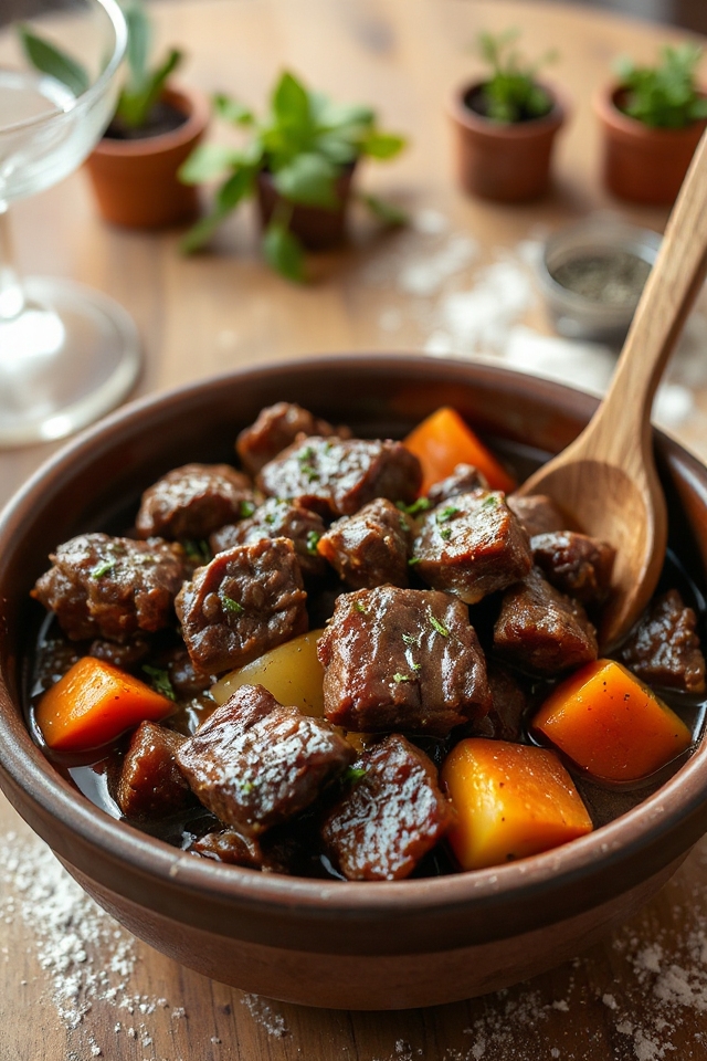 savory slow cooker beef