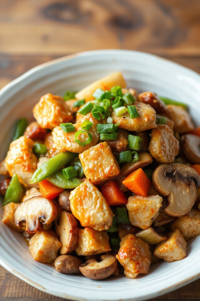 slow cooked chicken chow mein