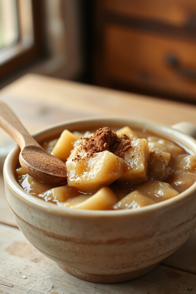 slow cooked cinnamon applesauce recipe