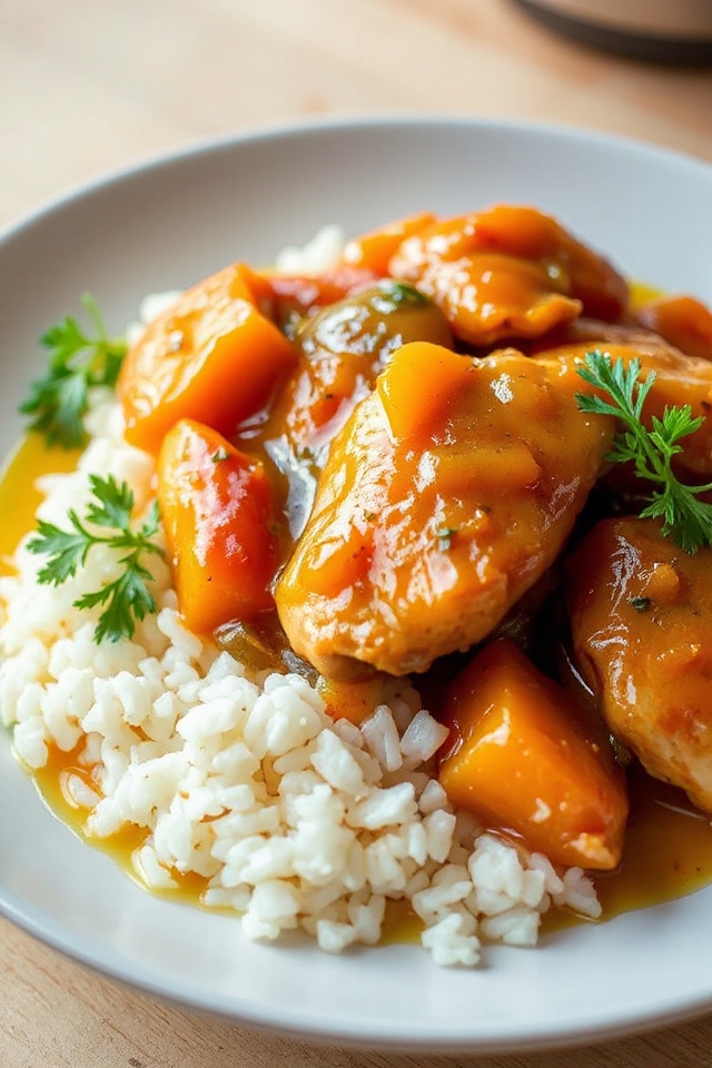 slow cooker apricot chicken recipe