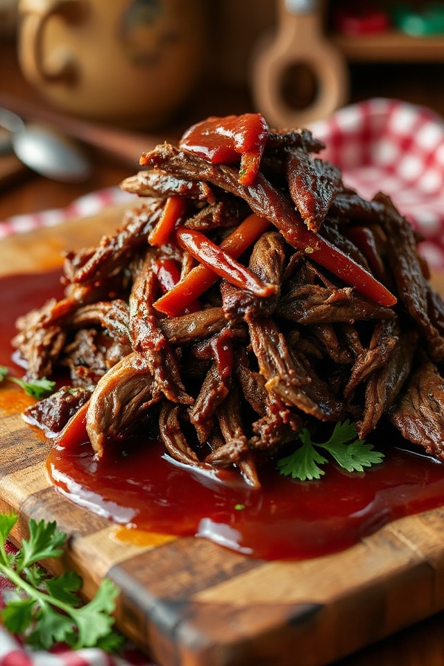 slow cooker barbecue beef recipe