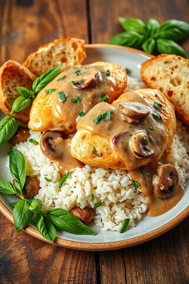 slow cooker basil chicken