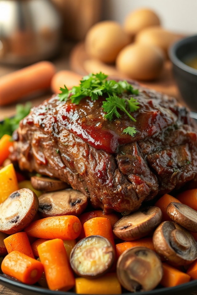 slow cooker beef pot roast