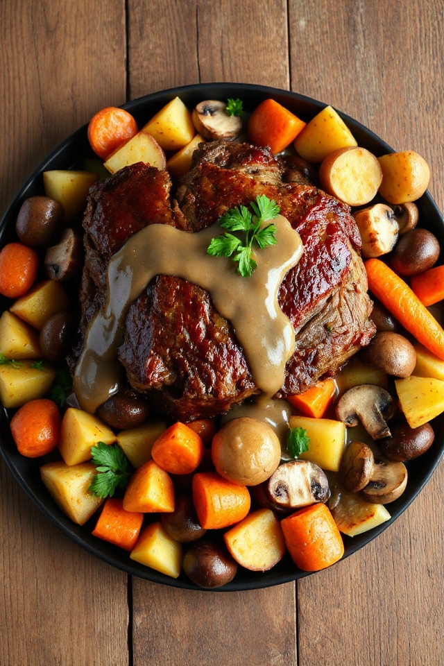 slow cooker beef roast