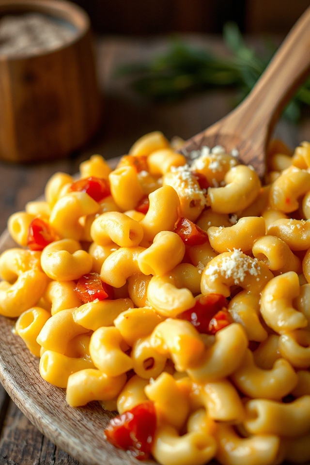 slow cooker cheesy mac