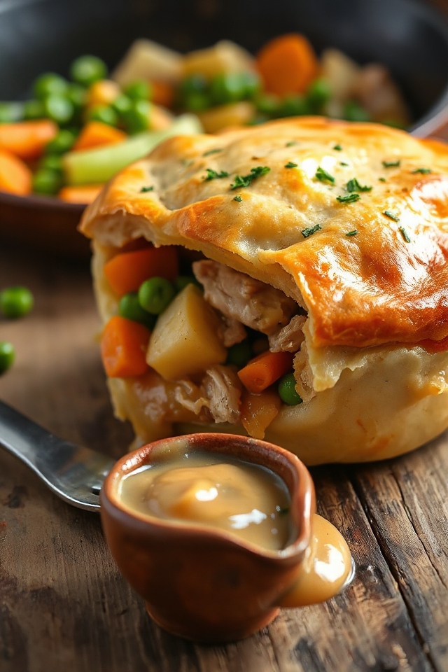 slow cooker chicken pot pie