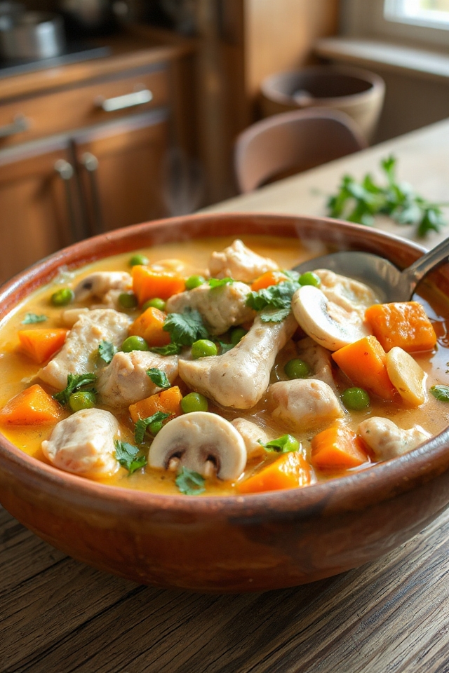 slow cooker chicken stew