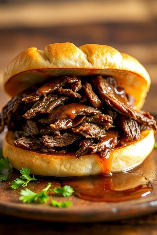 slow cooker french dip recipe