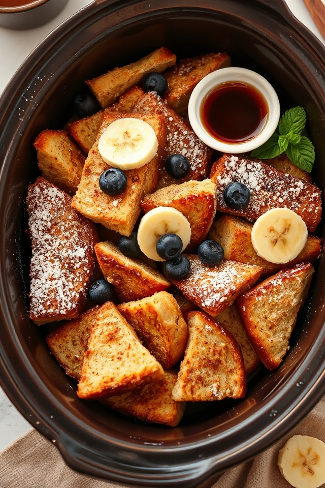 slow cooker french toast