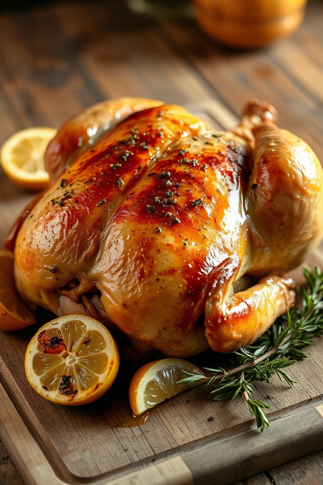 slow cooker garlic herb chicken