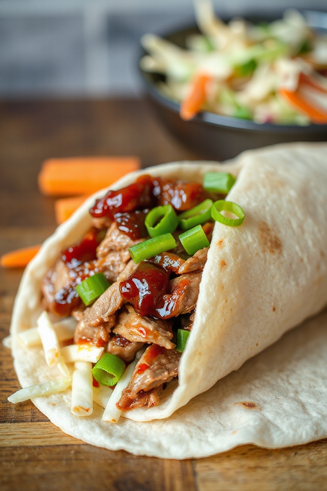slow cooker moo shu pork