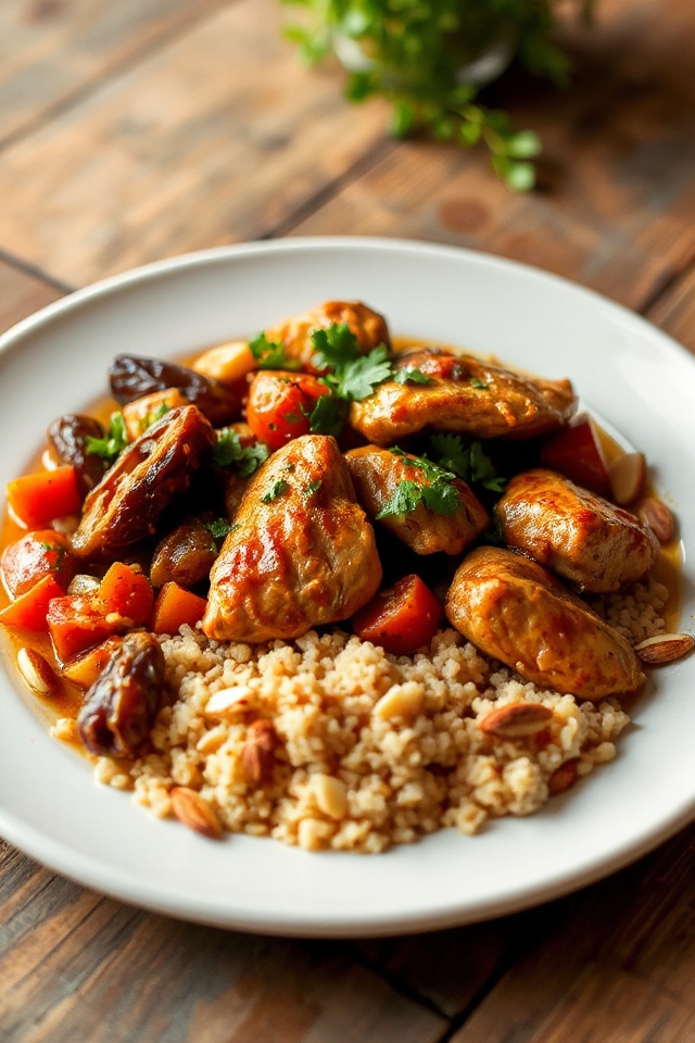 slow cooker moroccan chicken recipe