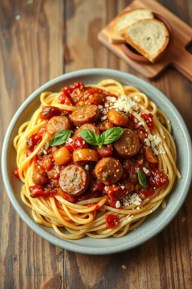 slow cooker pasta dish