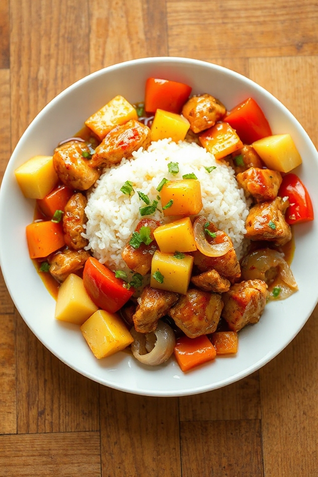 slow cooker pineapple chicken