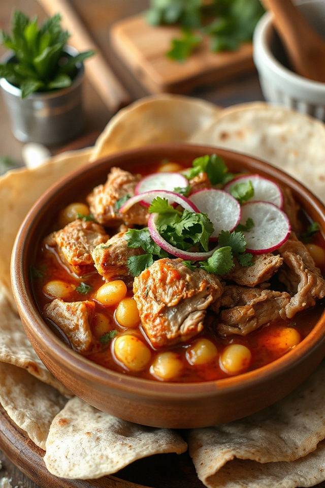 slow cooker pork pozole recipe