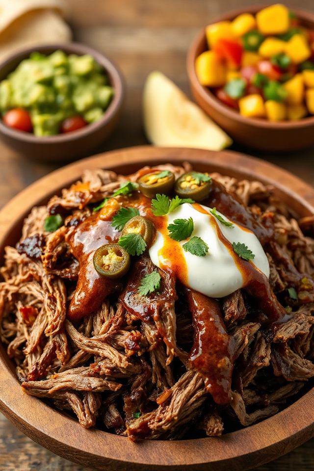 slow cooker pork preparation