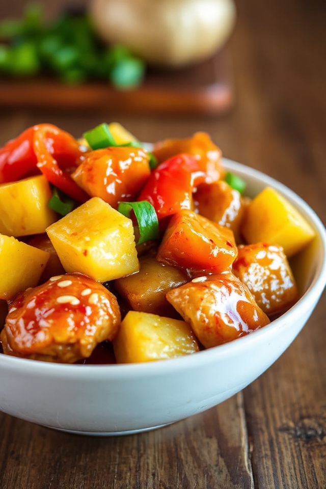 slow cooker sweet and sour chicken