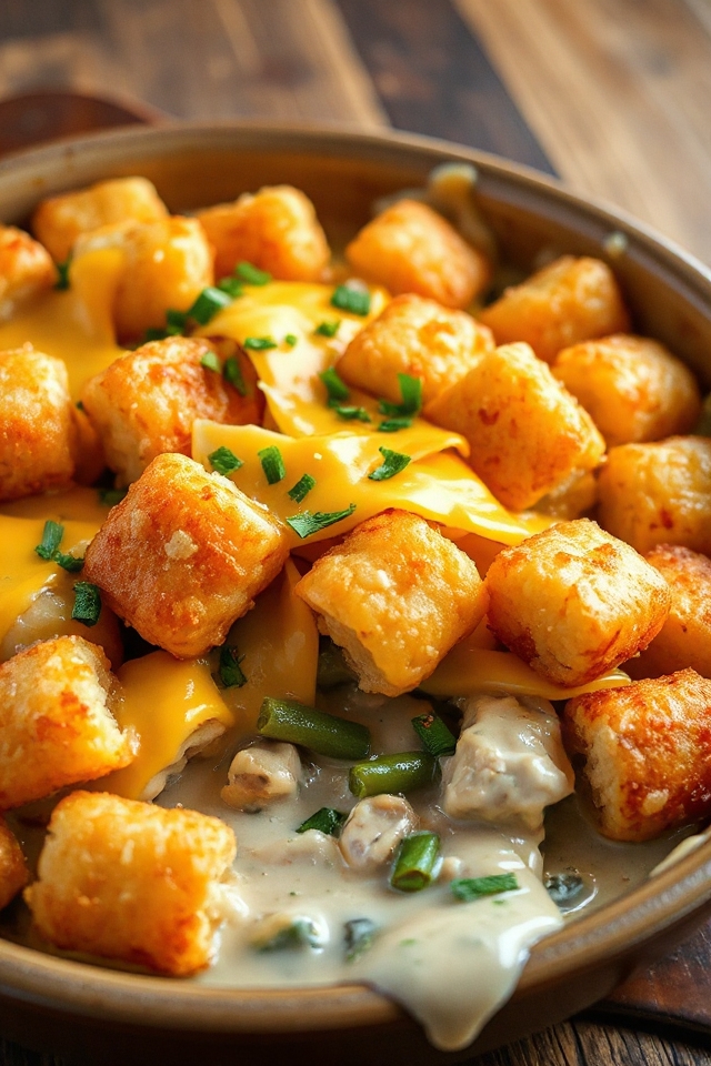 slow cooker tater tot casserole
