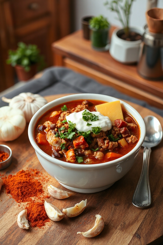 slow cooker turkey chili