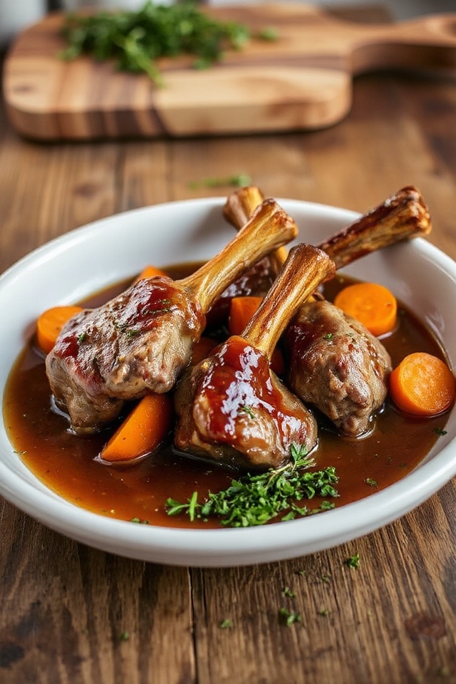 slow cooker veal shanks