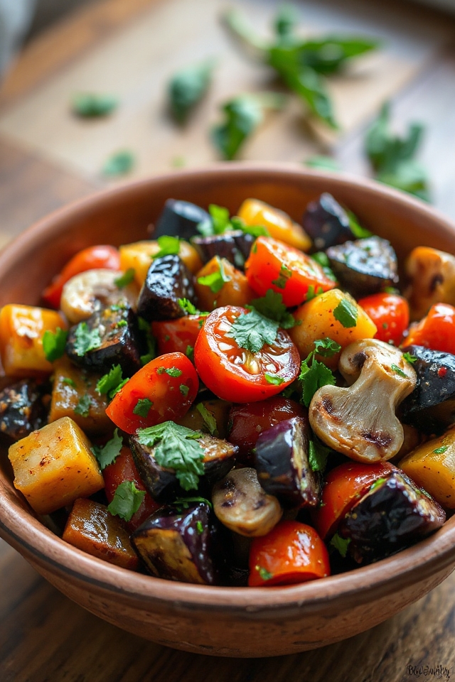 slow cooker veggie medley