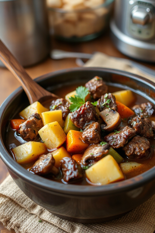 slow cooker venison stew recipe