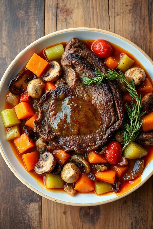 tuscan red wine pot roast