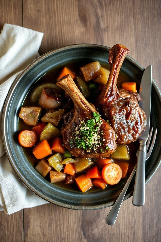 veal shanks slow cooker recipe