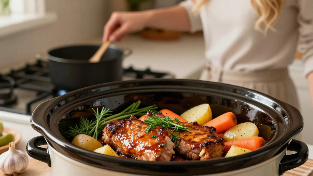 How to Make Pork Chops in a Slow Cooker