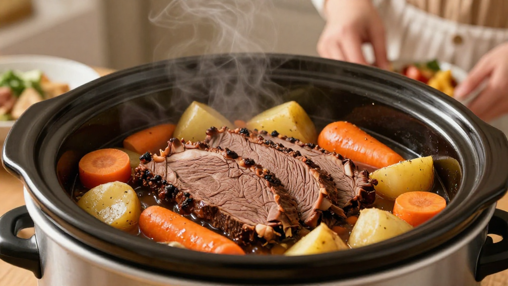 How to Make Corned Beef in a Slow Cooker