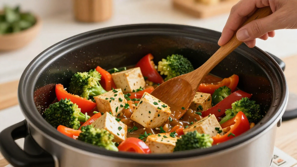 How to Cook Tofu in a Slow Cooker